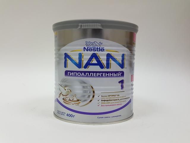 нан-1 смесь молочная гипоалл. с рождения 400г. (оптипро) [nan]