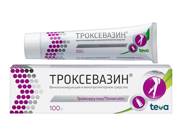 троксевазин 2% 100г. гель /балкан фарма/ 2829