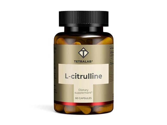tetralab l-цитруллин капс. 600мг №60 (бад)