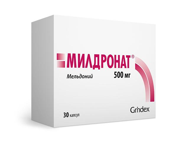 милдронат 500мг. №30 капс. 4417