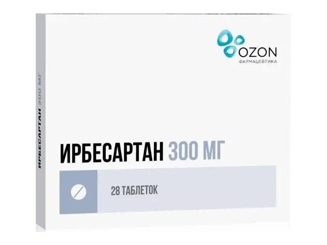 ирбесартан 0,3мг.№28 таб./озон/ 0454