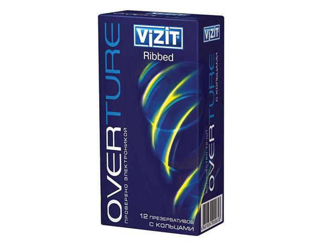 визит презерватив овертур с кольцами №12