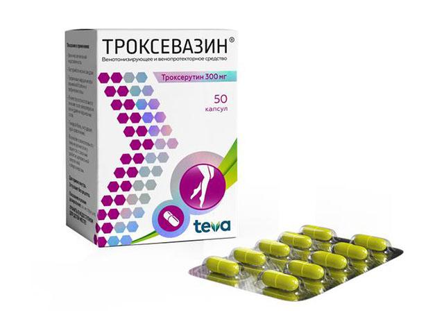 троксевазин 300мг. №50 капс. /балкан фарма/