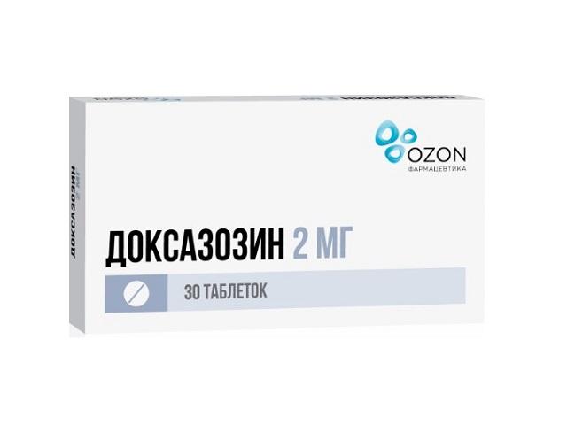 доксазозин 2мг. №30 таб. /озон/ 8447