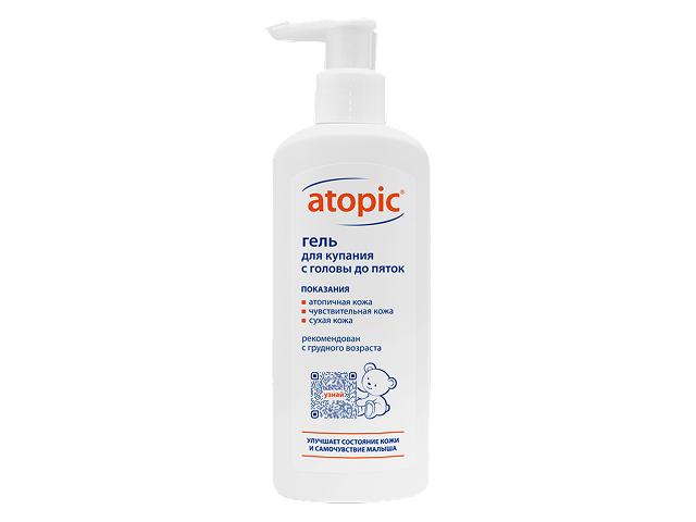 атопик гель д/купания с головы до пяток д/дет. 0+ 250мл. фл. [atopik]