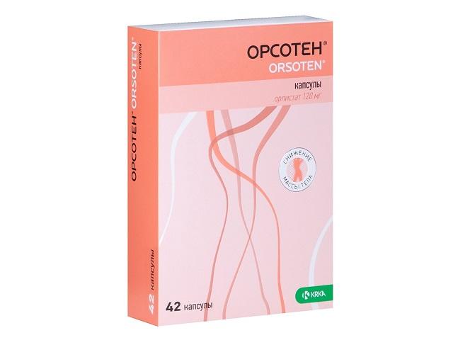 орсотен 120мг. №42 капс. /krka/ 1881