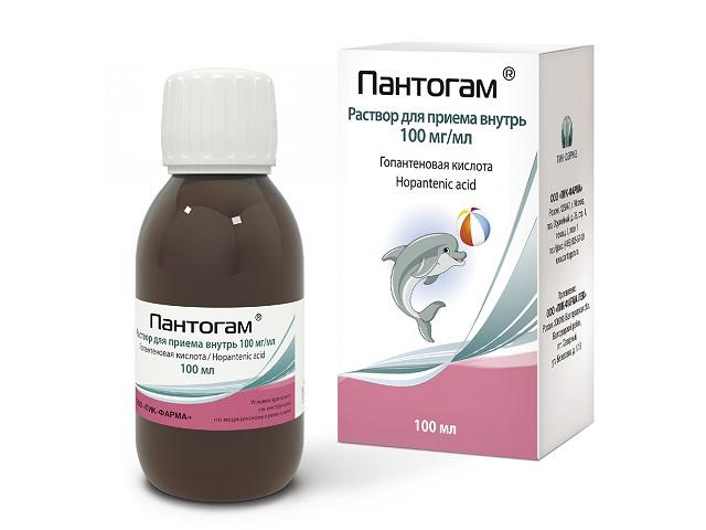 пантогам раствор для приемя внутрь 100мг/мл. 0469