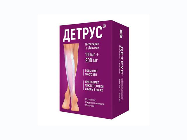 детрус 100мг+900мг №60 таб.п/п/об.