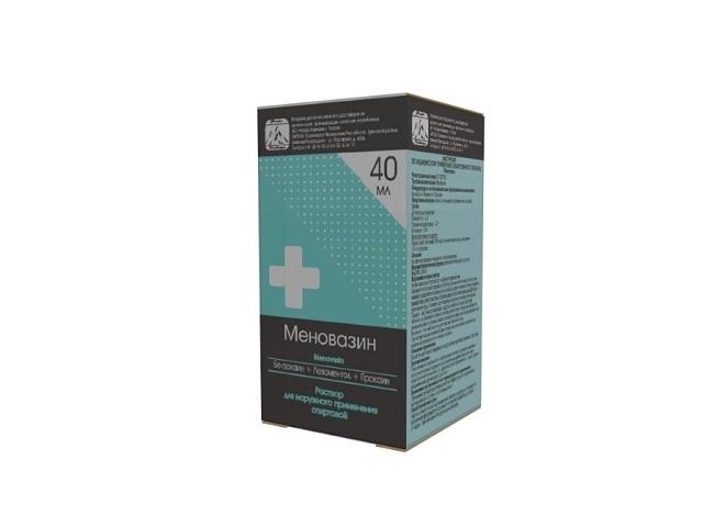 меновазин 40мл. р-р /флора кавказа/ 3720