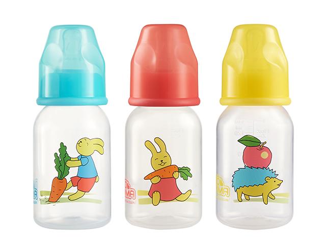 пома бутылочка 140мл. пласт.силик. соска /арт.2810/