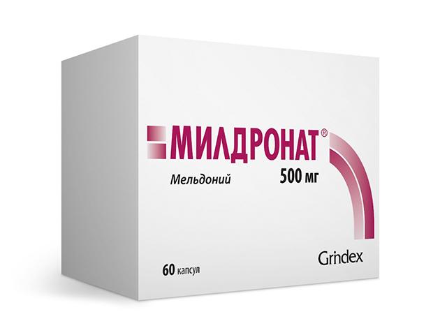 милдронат 500мг. №60 капс. 6603