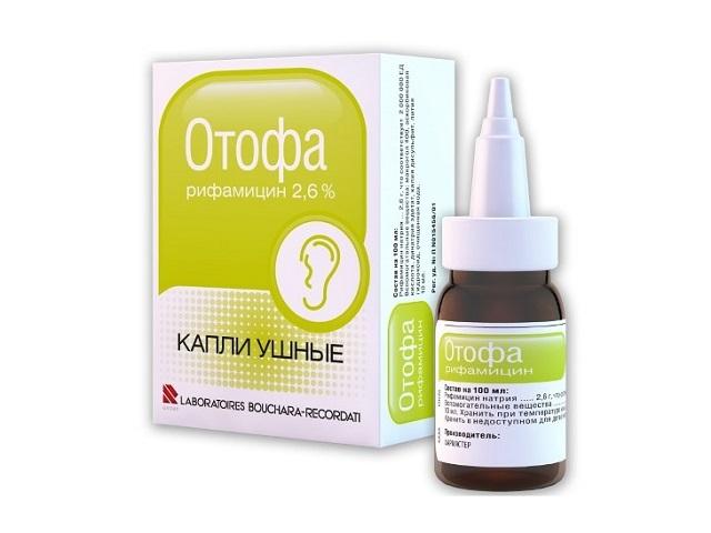 отофа 10мл. ушные капли