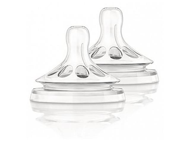 авент соска силик. натурал средний поток №2 /арт.80530/653/27/ [avent]