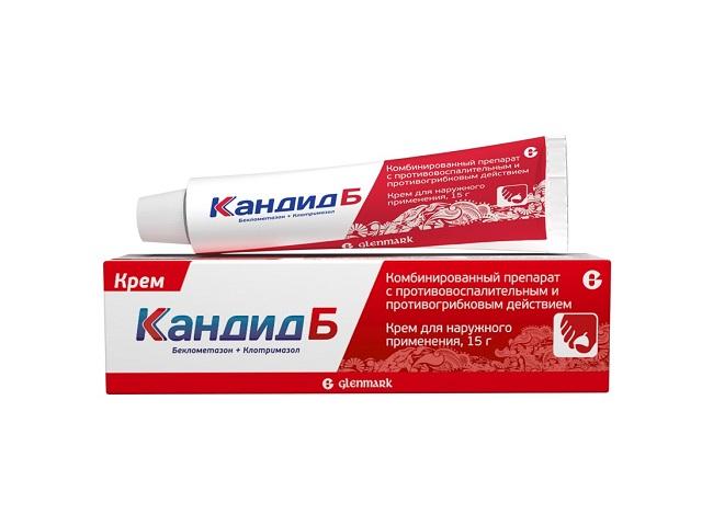 кандид б 15г. крем 0217