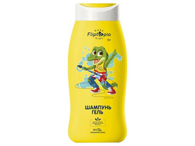 fliptopia baby детский шампунь-гель 2в1 взрывная кола 250 мл