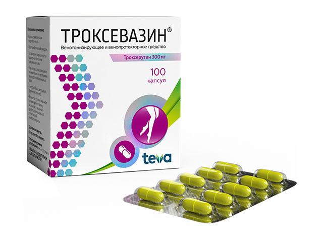 троксевазин 300мг. №100 капс. /балкан фарма/ 1167