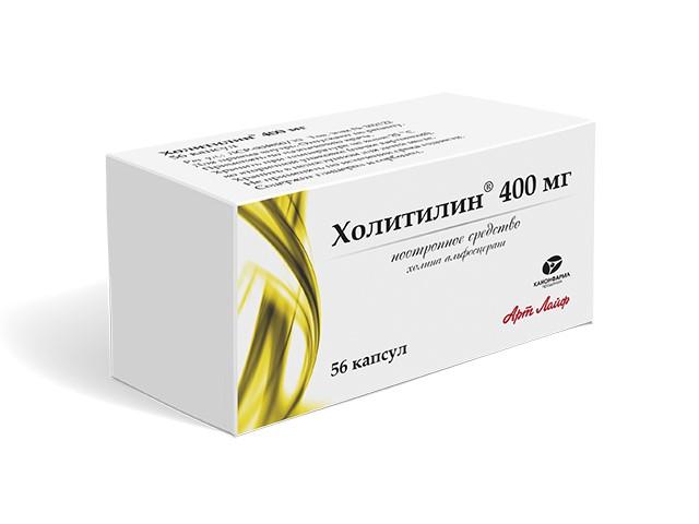 холитилин 400мг. №56 капс. /канонфарма/