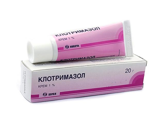 клотримазол 1% 20г. крем /шрея/