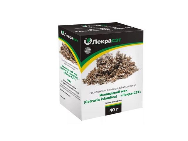 исландский мох 40г./лекра/