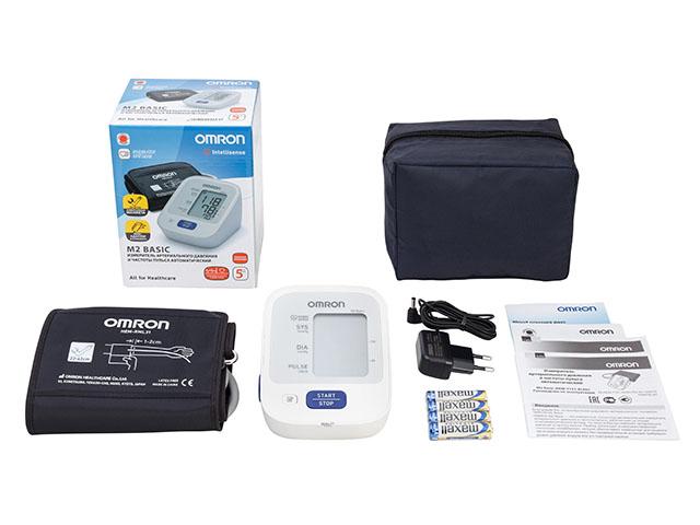 омрон тонометр m2 базик автомат адаптер+универс.манжета /арт.hem-7121-alru/ [omron]