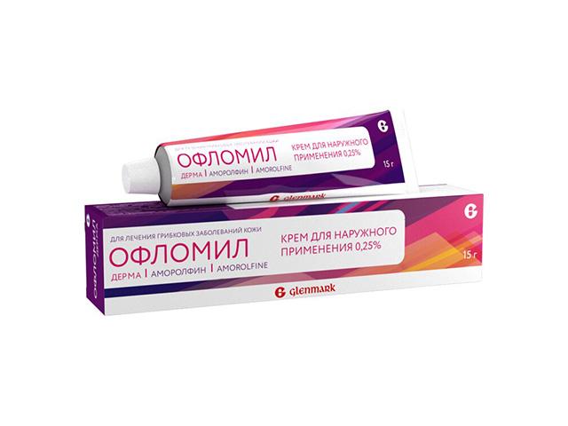 офломил дерма 0,25% 15мл. крем д/наруж.прим.