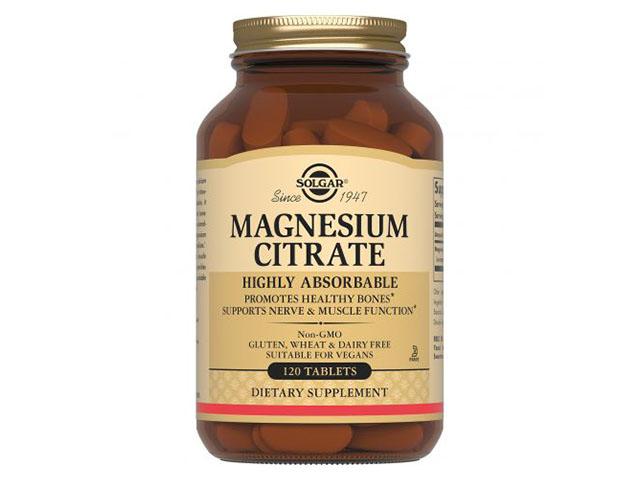 солгар магния цитрат 1540мг. №120 таб.