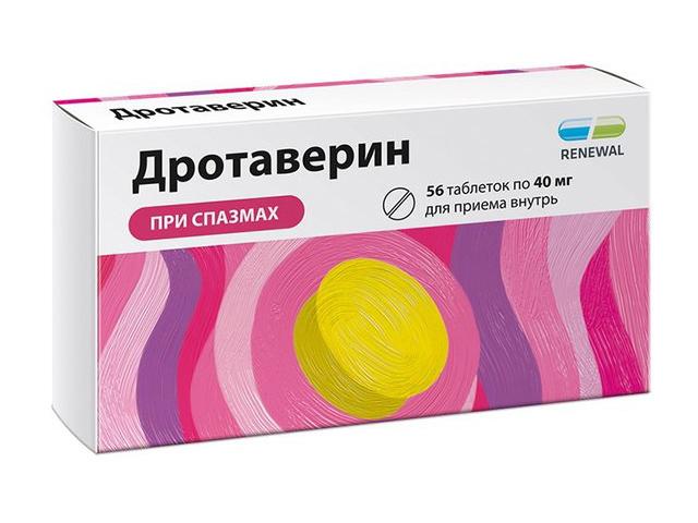 дротаверин реневал 40мг. №56 таб. /обновление/ 3663