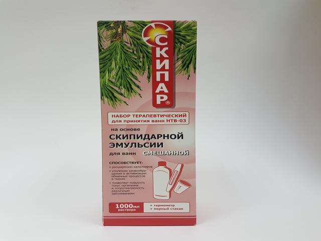 скипар скипидарная эмульсия д/ванн смешанная 1000мл.