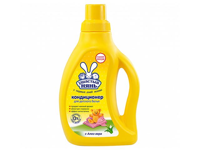 ушастый нянь кондиционер д/белья алоэ вера 750мл.