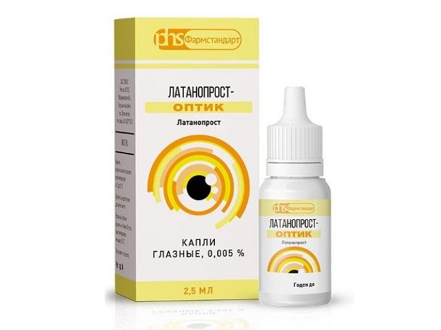 латанопрост-оптик 0,005% 2,5мл. №1 фл. гл. капли 3453