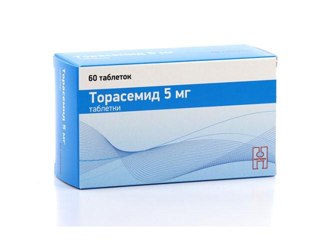 торасемид  5мг таб. №60 /хетеро/ 1464