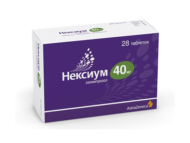 нексиум 40мг. №28 таб. п/о 4319