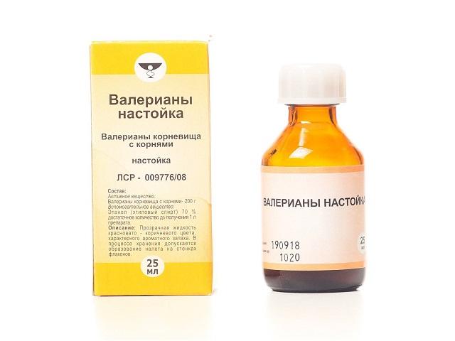 валерианы настойка 25мл. /кемеровская фф/