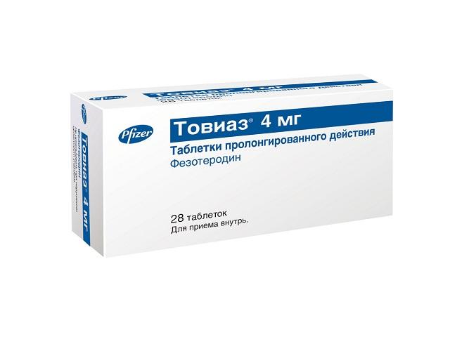 товиаз 4мг. №28 таб. пролонг. 5687