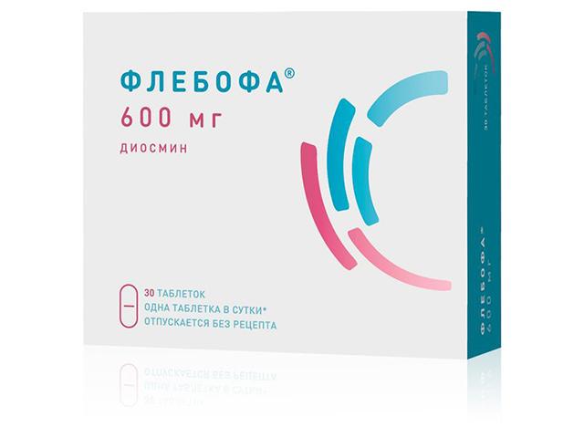 флебофа 600мг. №30 таб. /озон/9914