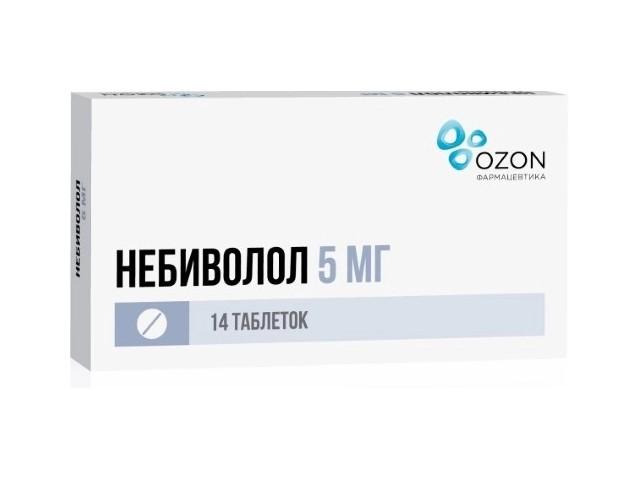 небиволол 5мг. №14 таб. /озон/