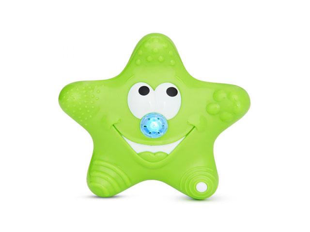 *munchkin игрушка для ванны звездочка зеленая  от 12 мес. 1101502
