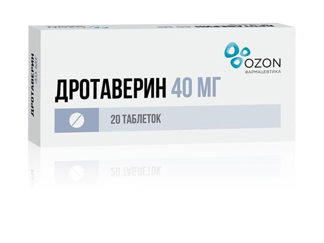 дротаверин 40мг. №20 таб. /озон/