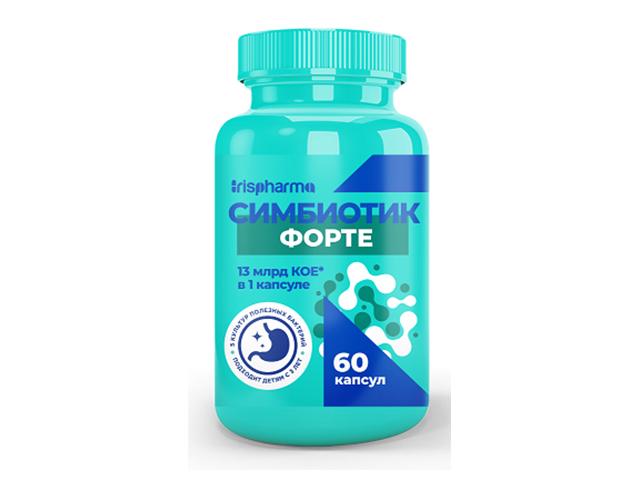 ирисфарма симбиотик форте капс №60 (irispharma)