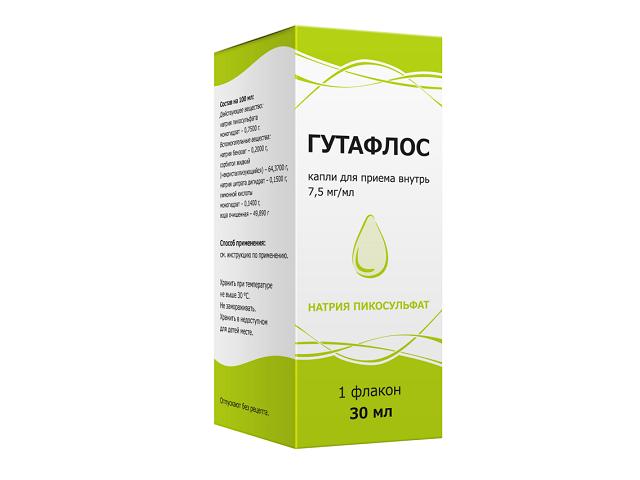 гутафлос капли 7,5мг/мл. 30мл. фл.-кап.