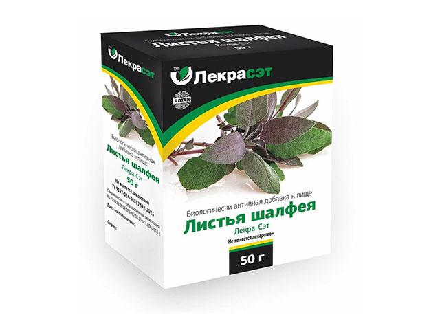 шалфея лист 50г. / лекра-сэт/