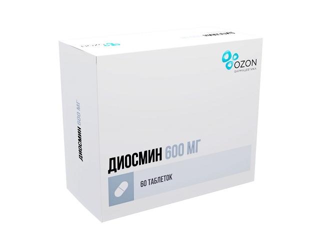 диосмин 600мг. №60 таб. п/о /озон/ 1199