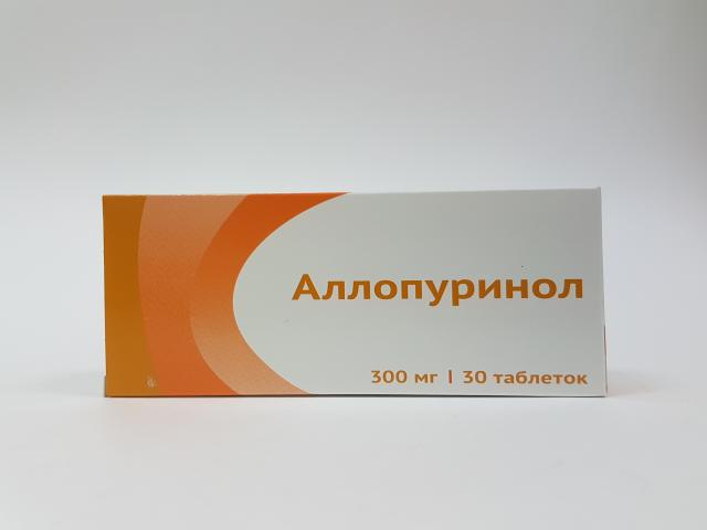 аллопуринол 300мг. №30 таб. /органика/ 7076