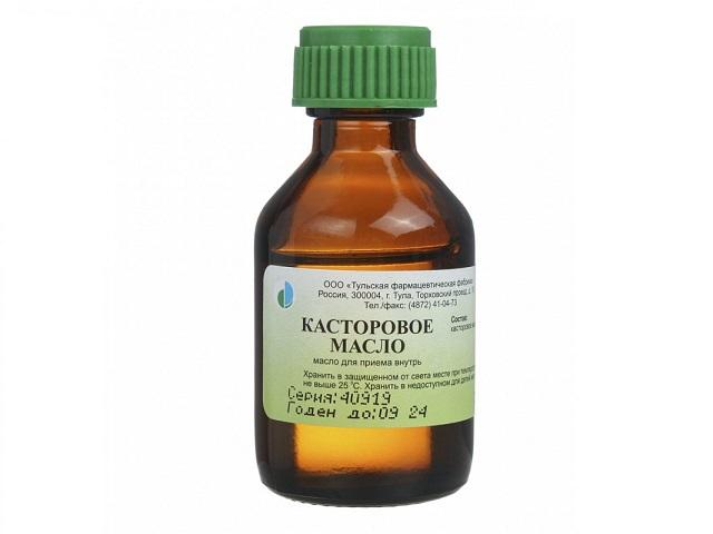 касторовое масло д/приема внутрь. 30мл./тульская/