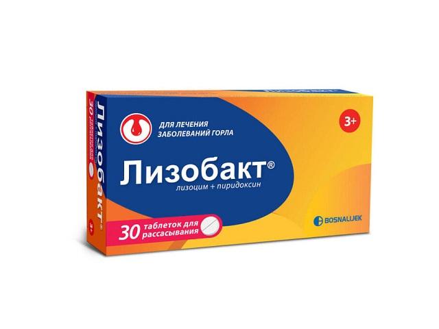 лизобакт №30 таб. д/расс. сублин. 1734
