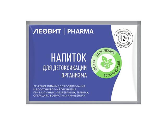 леовит pharma напиток для детокс. сухая смесь пак. 10г №1