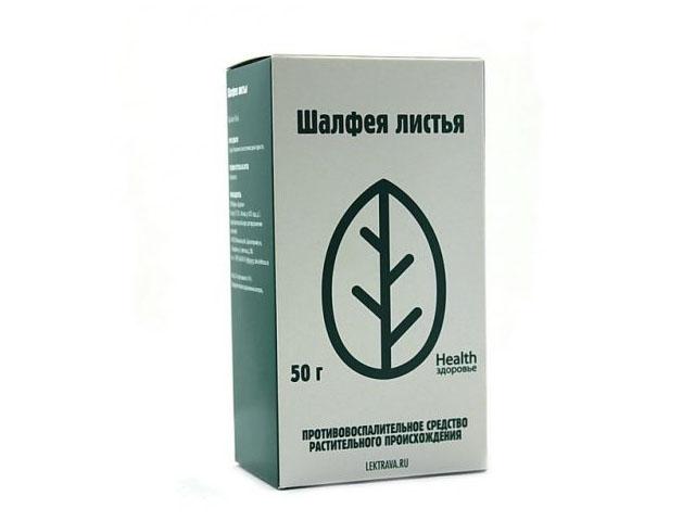 шалфея лист 50г. /здоровье/
