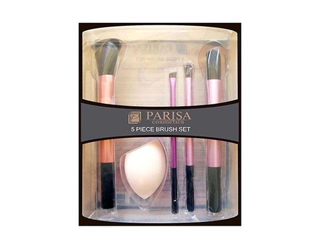 parisa набор кистей д/макияжа р-104 /арт.1145/