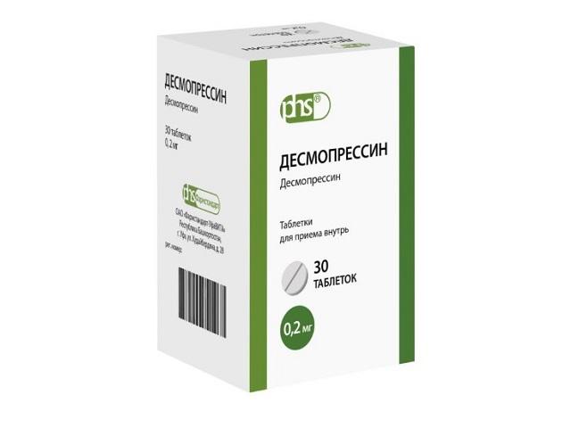 десмопрессин 0,2мг n30 таб.