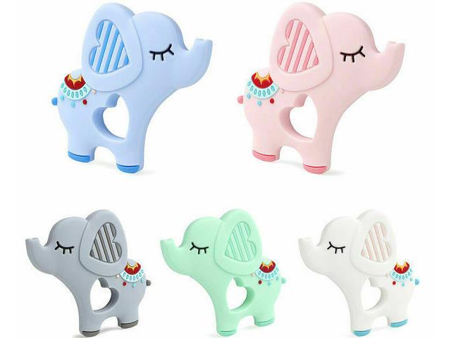 бусинка прорезыватель слоник /арт.1886/